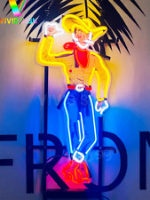 Las Vegas Cowboy Casino Lamp Neon Light Sign 20