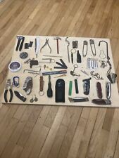 POP's VINTAGE Junk Drawer UTILITY Lot- KNIVES/TOOLS/SHAVING/SMALL/ etc. LOOK picture