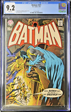 Batman #221 CGC 9.2  DC Comics 1970 Neal Adams Cover White Pages picture