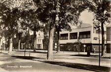 Vintage Real Photo Postcard- Beverwijk. Breestraat Netherlands posted 1947 picture