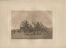 1911 Original Photogravure | Edward Curtis | Bough for the Altar | Cheyenne picture