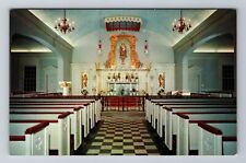 Williamsburg VA-Virginia, St Bede's Catholic Church, Antique Vintage Postcard picture