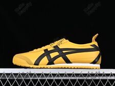Onitsuka Tiger MEXICO 66 Silver Black Yellow Unisex Sneakers Classic Design 2023 picture
