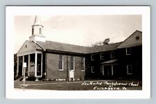 RPPC Elizabeth PA-Pennsylvania United Presbyterian Church Real Photo Postcard picture
