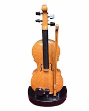 Musical Violin w/Bow Plays Songs HOLIDAY & POPULAR-12” T W/Stand 4” W 4