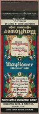 SUPERB old ~ MAYFLOWER DOUGHNUT SHOP ~ matchbook cover MIAMI, FL florida DONUTS picture