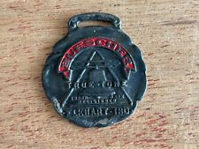 Buescher Band Instruments Watch Fob True Tone Elkhart IN Advertising Vtg Antique picture