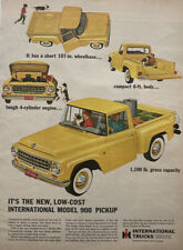 Vintage 1963 International Trucks Ad: World's Most Complete Line / Elgin Watch picture