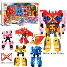New deformation robot toy model. Toy robot gift, birthday gift with colorful box picture