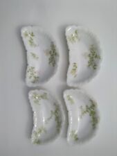 4 Haviland Limoges Schleiger Pink Floral Bone Dish beautiful EXC porcelain china picture