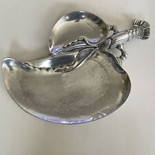 Vintage Bruce Cox Cast Aluminum LOBSTER PLATTER 370 Metal Tray 15.5” Signed picture