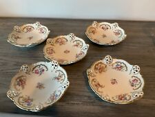 Antique Rosenthal Porcelain Set Of Small Decorative Dishes/plate 1901-1933 picture
