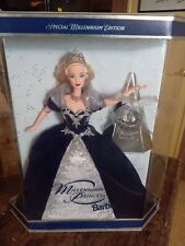 2000 Millennium Barbie With Keepsake Ornament NIB picture