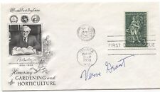 Verne Grant Signed FDC First Day Cover Autographed Vintage Botanist Signature picture