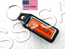 KUBOTA KEY FOB TRACTOR RING CHAIN PATCH PIN MINI EXCAVATOR SKID STEER LOADER picture