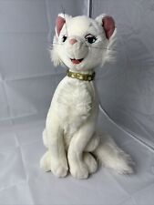 Vintage Disney WDW Aristocats Duchess White Cat Plush Toy 14.5