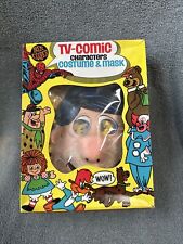 Vintage TV-COMIC Flintstone Costume & Mask Boxed 1973 Ben Cooper picture