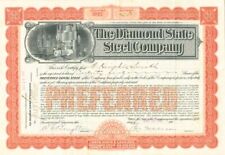 Diamond State Steel Co. - Stock Certificate - General Stocks picture