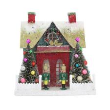 Cody Foster & Co Merry & Bright Glitter Chalet Christmas House HOU-287 picture