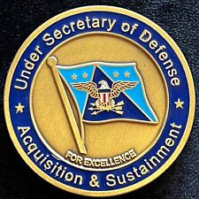 Under Secretary of Defense Acquisition & Sustainment Challenge Coin picture