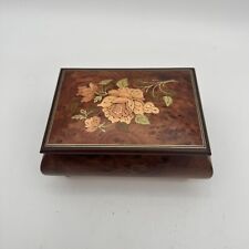 Vintage Rare Hand Made Reuge Romance Cry Wood Music Box picture