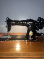 Vintage Singer Model 15 Sewing Machine (With cabinet and original pedal) picture
