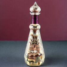Vintage Robert Woody Stoufer Ouray, CO Natural Color Sand Art Bottle & Stopper picture