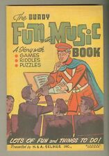 Bundy Fun with Music Book 1962 VF+ 8.5 picture