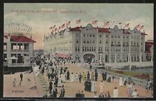 North End Hotel and Boardwalk, Ocean Grove, New Jersey, Early Postcard, Unused picture