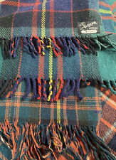 Lot Of 3 - Vintage Talisman All Wool Travel Rug Blanket Cameron Mac Rae (JL-168) picture