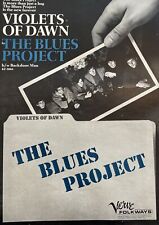 Vintage 1966 Verve Records Music Print Ad Blues Project Violets of Dawn picture