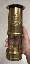 CAMBRIAN MINERS Safety Lamp W.R.Clanny-Sir H. Davy GUC Solid Brass No. 02219 picture