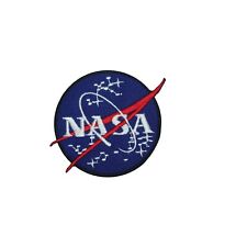 Nasa Blue Circle Iron on Patch Sew On Badge Embroidered Cloth Patch picture