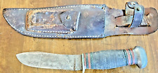 Vintage Early  Remington RH-32 Hunting Knife With Original Sheath--1804.23 picture