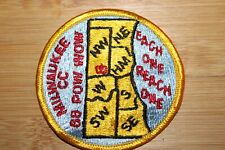 Vintage Milwaukee 1988 Pow Wow Boy Scouts of America BSA Patch picture