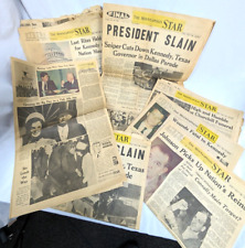 1963 JFK Assassination Minneapolis Star JOHN F KENNEDY Newspaper 1961 Robert US picture