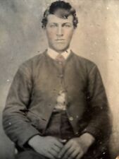 Confederate Soldier Tintype portrait 1860's picture