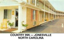 JONESVILLE, NC North Carolina  COUNTRY INN MOTEL Roadside YADKIN CO  Postcard picture