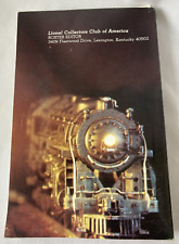 Lionel Collectors Club of America - August 1983 - Member Roster & Handbook- NICE picture