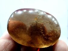 Smoky Quartz Palm Stone Oval Healing Natural Smokey A Grade Crystal Anxiety 69g picture