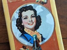 SeaLeD NeW VinTagE 1943 WW2 DrinK COCA-COLA PLAYING CARDS Refreshes TAX STAMP picture