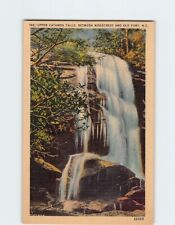 Postcard Upper Catawba Falls, Old Fort, North Carolina picture