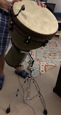 Remo Djembe Drum + Case, Stand and Mic picture