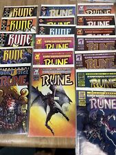 Rune 1-9 VF/NM complete series Giant-Size Barry Windsor  Ultraverse Lot Of 18 picture