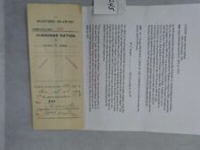 1908 CHEROKEE NATION HOMESTEAD DEED AUTOGRAPH BY J G WRIGHT COMMISSIONER TO TRIB picture