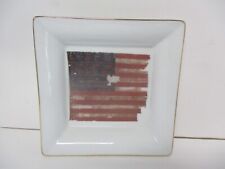 2008 Smithsonian Flag Small Plate Tray Limoges Paris picture