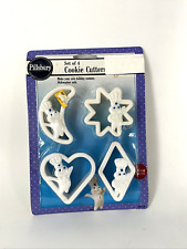 Vintage 1992 Pillsbury Doughboy Cookie Cutters Set of 4 picture