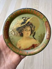 Vintage 1900's Yuengling Pottsville PA 4 1/8” Beer Ale Porter and Ale Tip Tray picture