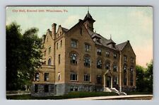 Winchester VA-Virginia, Historic 1900 City Hall, Antique Vintage Postcard picture