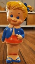 Vintage Rare The Sun Rubber Worlds Fair Rubber Co Twins Doll Windy 1964-65 picture